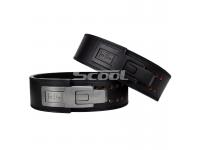 Powerlifting Lever Belt Black Cowhide 10mm