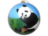 Hand painted Blown Glass Ornaments