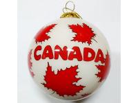 Hand Inside Painted Glass Baubles