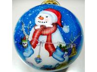 Glass Christmas Tree Ornament
