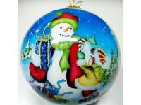 Glass Christmas Tree Ornament