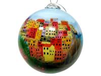 Hand Inside Painted Glass Baubles