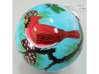Hand painted Blown Glass Ornaments