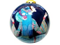 Inside Painted Glass Christmas Balls