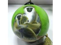 Unique Hand-painted Glass Baubles