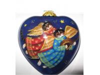 Reverse Painted Glass Ornaments