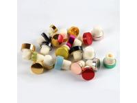 T-shaped aluminume top high polymer base cork     