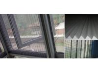  Fiberglass Plisse Mesh Panels: Pleated Window Shading Screen Netting for Retractable Window Screen