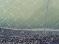 Plastic HDPE Mesh Fence, Plastic Coated Wire Mesh Fences