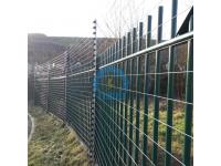 Electric fence for industrial site