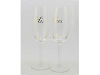 The structure of the wine glass