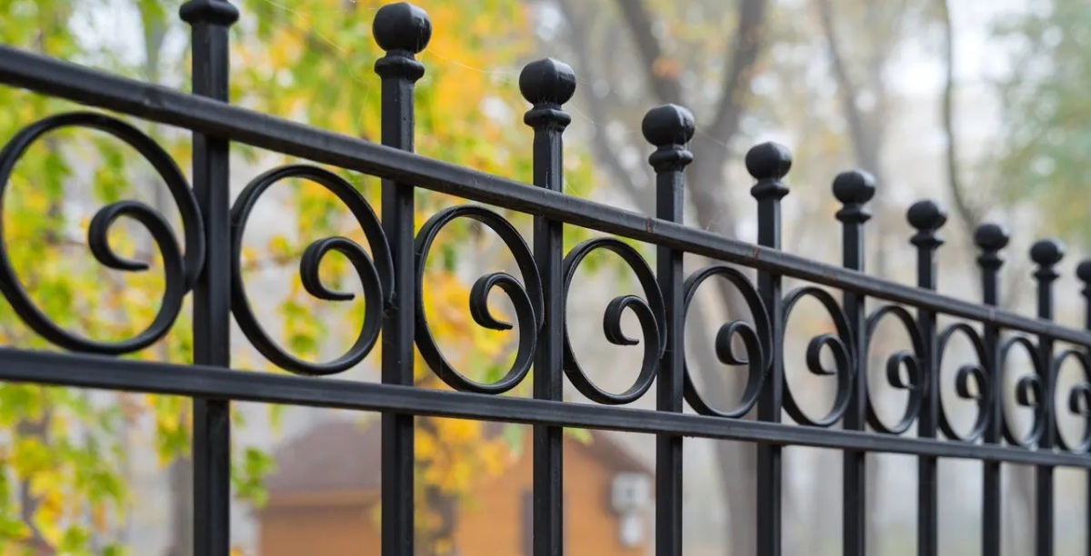cast iron fence