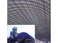 The significance of dry coal shed space frame safety monitoring is studied