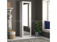 1 Door Mirrored Wardrobe Closet For Apartment