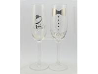 Champagne Flutes for the Couple Wedding