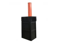 Factory Direct Sale IWA HA502-1000 Automatic Rising Bollards Anti-terrorist