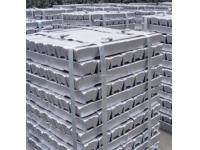 What are aluminium ingots used for?