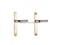 New golden coated Door handles