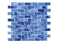 23x48mm Mosaic Tiles Glass Swimming Pool Mosaic