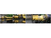 Application of Rubber Sheath on Cross Shaft Type Universal Coupling in Continuous Rolling Line of Steel Mill