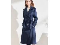 Silk/Wool Blend Coat