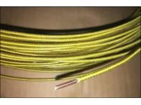 Paper covered copper wire is a type of magnet wire that consists of a copper conductor insulated with a layer of paper.