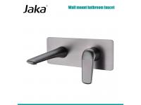 Wall mount bathroom faucet