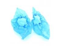 What are the benefits of using disposable shoe covers in healthcare settings?