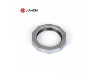 Which fitting is used for closing the end of GI pipe?