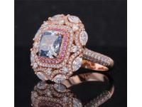 Why Choose Blue Diamond Moissanite Engagement Ring?