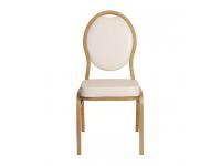 Elegant and Stackable Banquet Chairs In White YL1459 Yumeya