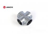 How are galvanized pipe fittings utilized in the construction of agricultural hydroponic systems?