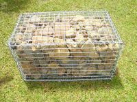 Welded gabion mesh