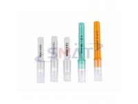 What are the benefits of aluminum in veterinary needles?