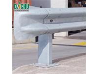 What are the different types of guardrail posts?