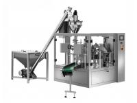 How does a stand up pouch filling machine work?