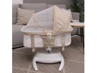 4 in 1 3D Swing & Adjustable Reclining Position Baby Crib Rocker & Bed TY666C
