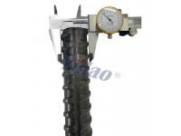 What is a threaded bar used for?