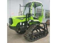 What are the advantages of a crawler tractor?