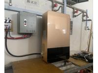 What is the induction water heater technology?