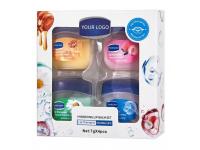 Are there vegan options available for vaseline lip balm set?