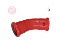 How do carbon steel press fittings resist corrosion?