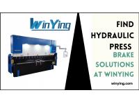 Find Hydraulic Press Brake Solutions at Winying