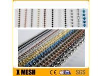 Metallic Mesh Curtains And Ball Chain Curtains