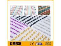 Chain Link Decorative Metal Curtain And Fly Screen Design For Sale