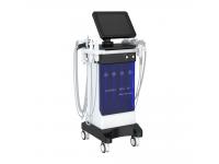 What does the hydrafacial cleaning machine do?