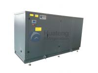 What is the difference between a water-cooled chiller and an air-cooled chiller?