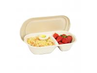How does the Biodegradable Compostable Bento Boxes support portion control?
