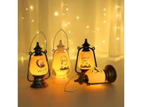 What are some minimalist light decoration ideas for Eid?