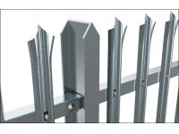 Triple Spike Pointed Palisade Fence
